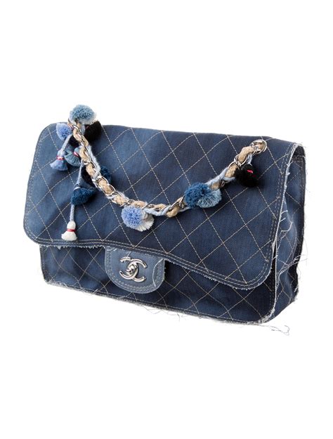 chanel paris dubai denim bag|Chanel Paris.